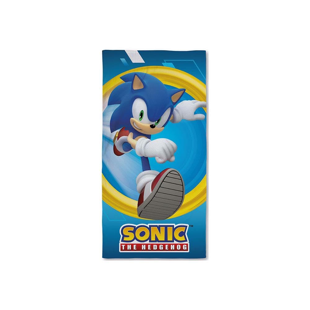 Sonic The Hedgehog Strandlaken Handdoek 100% Katoen