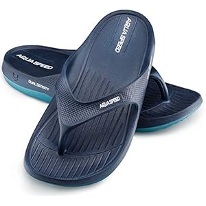 Aqua Speed Alcano bathing sandals for men women | toe separators non-slip | shower sandals | bath slippers | unisex