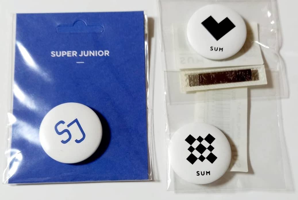 Amazon | SM SUM 缶 バッジ SUPER JUNIOR 韓国 SJ イトゥク イェソン