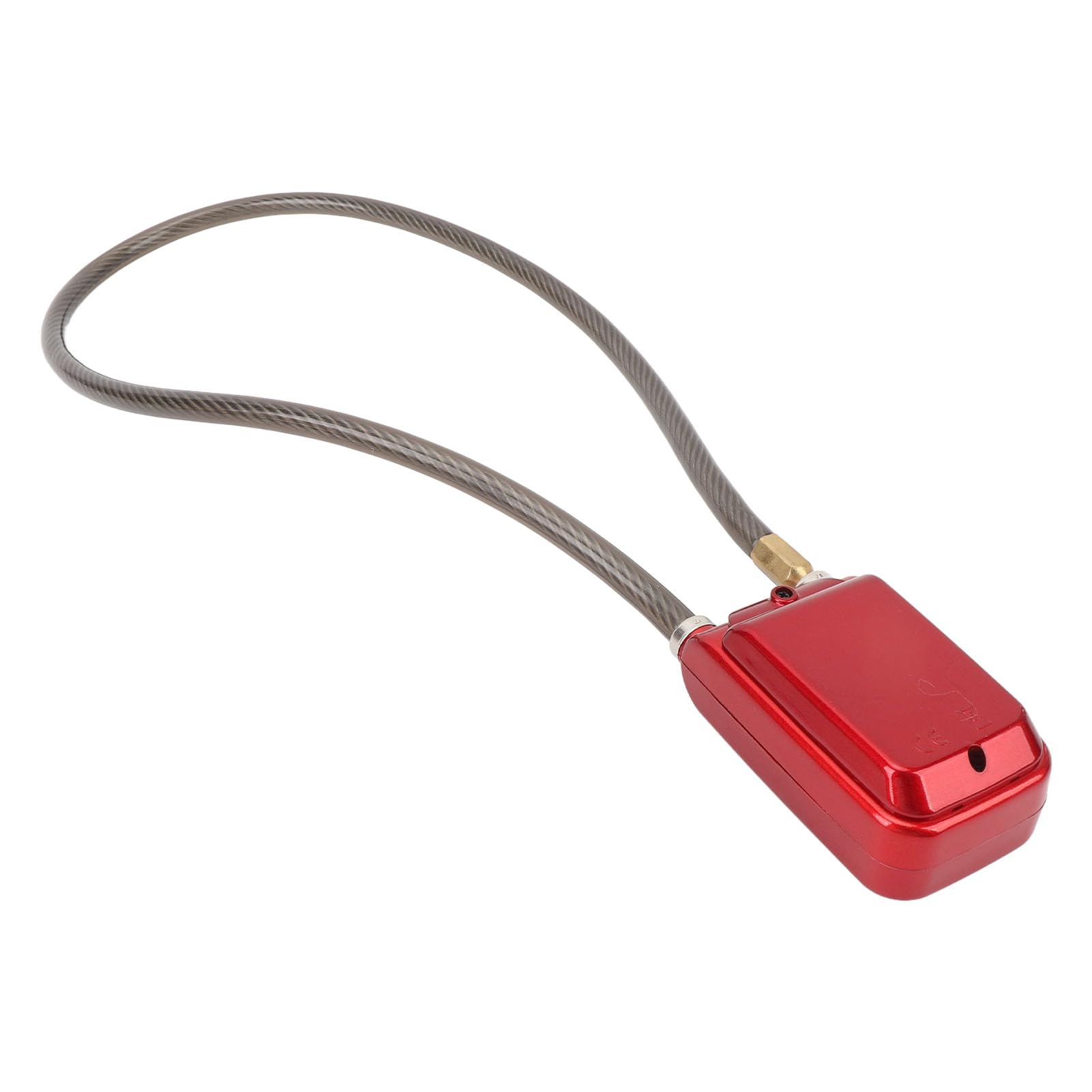 KUIDAMOS Allarme Blocco Bici con Telecomando di Sicurezza Antifurto Durevole per Negozio di Motociclette Resistente All'acqua IP44 80 Cm