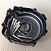 HTTMT MT313-009-BK Custom Made Aluminium Engine Stator Cover Compatible with Suzuki 2001-2003 GSX-R 600 2000-2003 GSX-R 750 2001-2002 Suzuki GSX-R 1000