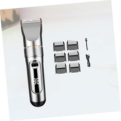 Miniatura 9 de Beavorty 1 máquina de afeitar recargable para hombres, cortadora de pelo inalámbrica, recortadora inalámbrica para hombres, afeitadora de pelo de