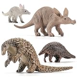 Totsmile 4PCS Pangolin and Aardvark Set