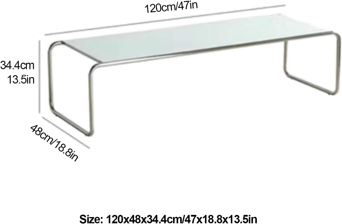 Stainless Steel Round Nesting Coffee Table Set with Side Table - Modern Small Table Combination for Living Room, Bedroom, Home Office - Elegant White Design