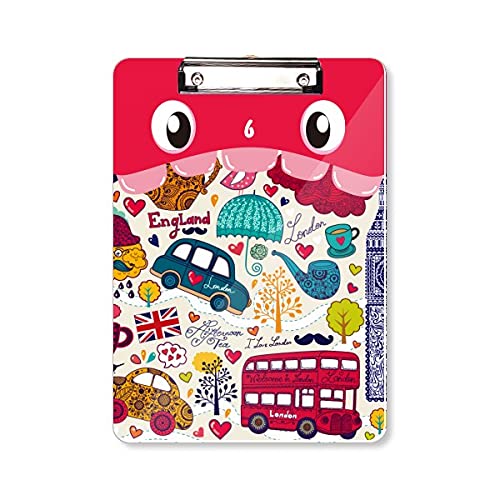 Drapeau historique uk bloc-notes A4 pour organiser vos cours d'histoire