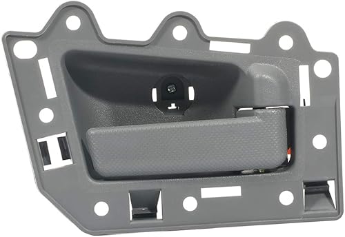 Miniatura 7 de Manija de puerta interior, manija de puerta trasera del lado derecho del pasajero, repuesto para Jeep 2005-2010 para Grand Cherokee, 1 manija gris