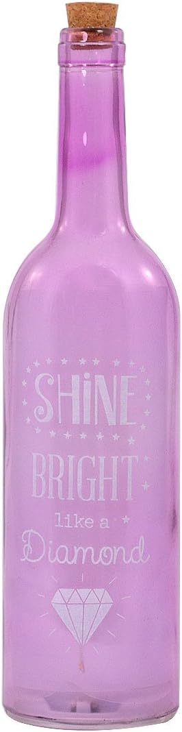 Illuminated Bottles Shine Bright Like A Diamond Light Up Bottle Gift Range