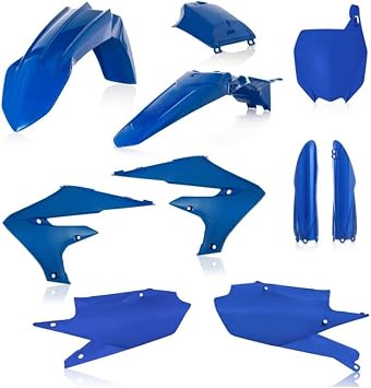Acerbis Full Plastic Kit Compatible with Yamaha YZ250F 19-23, YZ250FX 21-24, YZ450F 18-22, YZ450FX 19-23 YZ blue