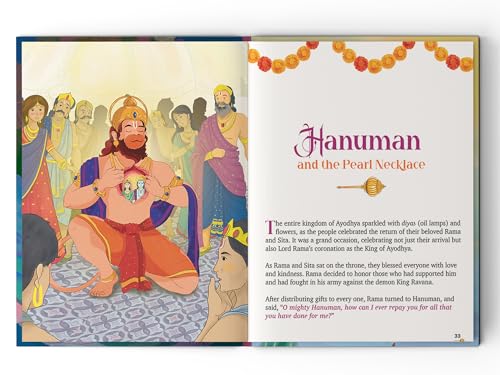 Hanuman Stories: 10 Illustrated Stories of Lord Hanuman for Children I Hindu Mythology | Indian Gods and Goddesses | Bedtime Storybook | Indian Folklore & Legends I Ages 5+ I [Select Learning] – vue 7