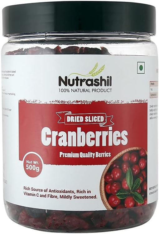 Nutrashil Premium Cranberry Vitamins Rich 500 Grams