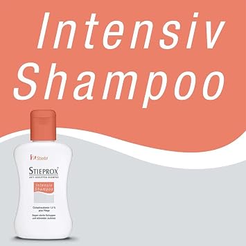 Stieprox Intensive Shampoo fights stubborn dandruff 100 ml.