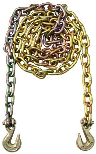 2 Pack 5/16" X 20' G70 Tow Chain Binder Tie Down Flatbed Truck Trailer Chain #TOP1