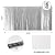 jxgzyy Reflective Insulation Roll Garage Door Insulation Panels Pre-Cut Kit 16 Sheets Double Bubble Reflective Insulation Foam Panels 23.62" X 47.24" for Windows, Garage Door, RV, Roof, Attic, Car