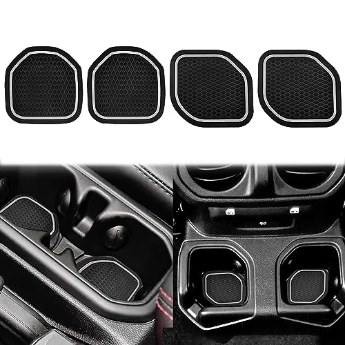 Kit 4 insertos para portavasos Wrangler y Gladiator miniatura 1
