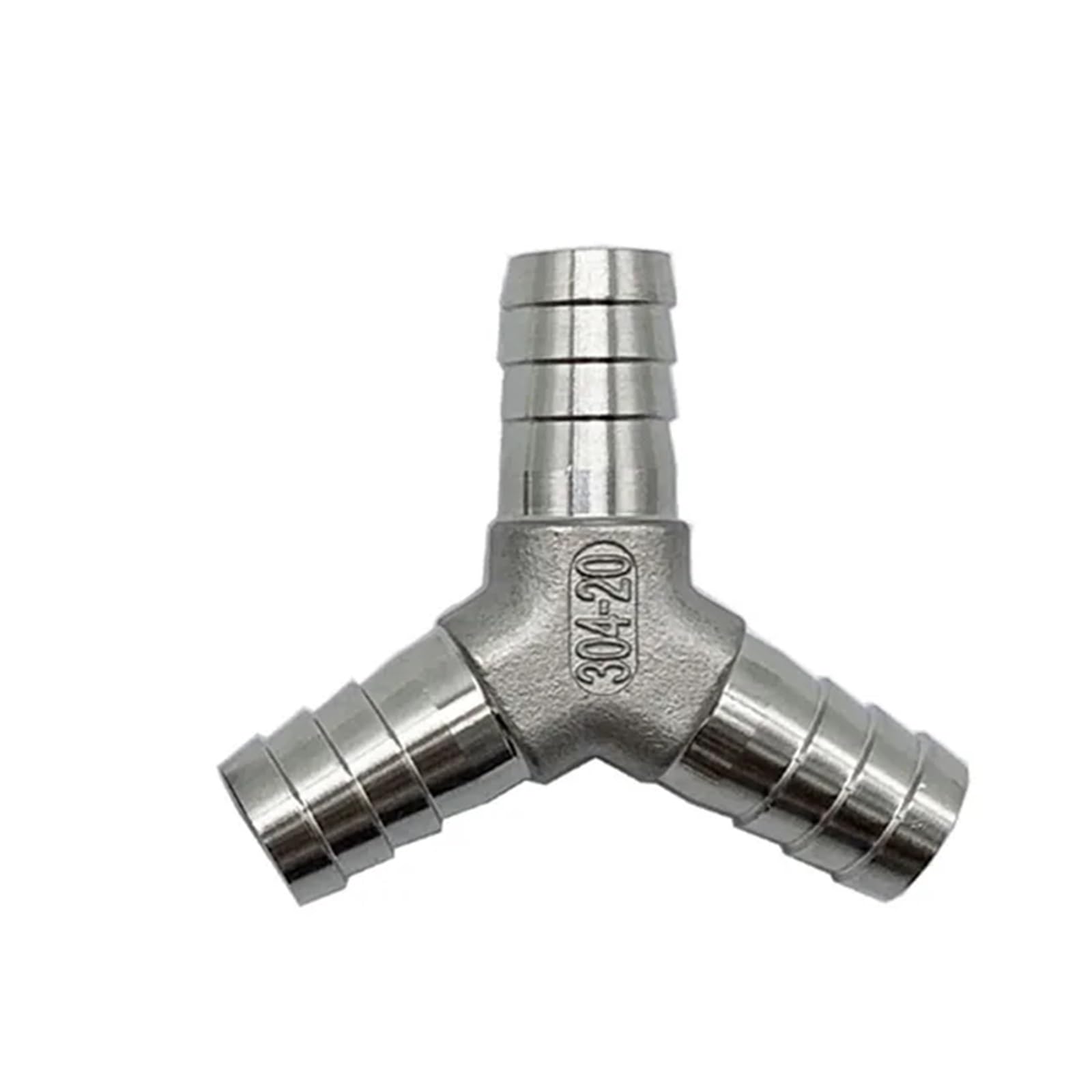 Raccords de tuyaux cannelés en acier inoxydable 304 de type T, de type Y et de type L, 6 mm à 40 mm, 3 ou 4 voies(Y,40mm)