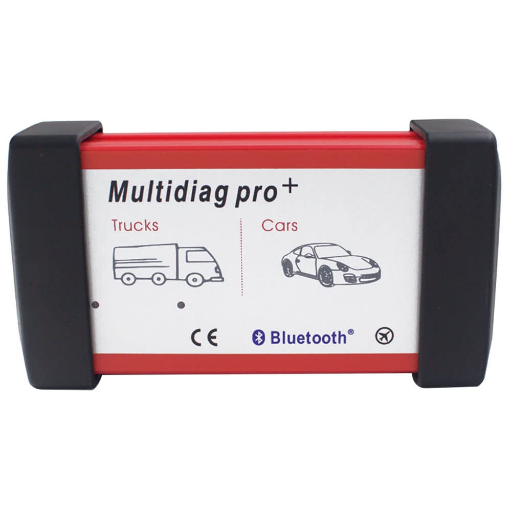 LEIDIMUS OBD2 Scanner Diagnostico, Qualità Multidiag Pro + Pro Plus Bluetooth Per Automobili E Autocarri Auto OBDII Attrezzo Diagnostico Professionale TCS