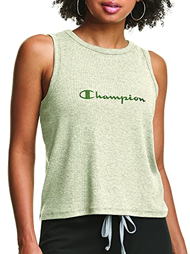 Champion Débardeur Femme Haut Pyjama Script Logo Coton Confort
