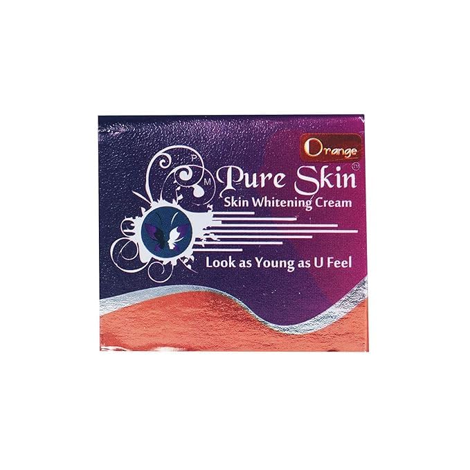Orange Pure Skin Skin Whitening Cream, Look as Young as U Feel