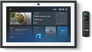 Amazon Echo Show 15 (Nouvelle génération) | Écran connecté Full HD 15,6“, Fire TV intégré et télécommande vocale Alexa, avec accès anticipé à Alexa+
