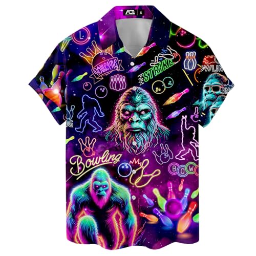 Funny Hawaiian Shirts for Men Palm Beach Shirts Tropical Vacation Shirts O34