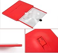 Vista 6 de Amplificador de lupa de pantalla de 12 pulgadas, generación de lupa de pantalla Mmobile para teléfono celular, para ver películas, videos, etc. La