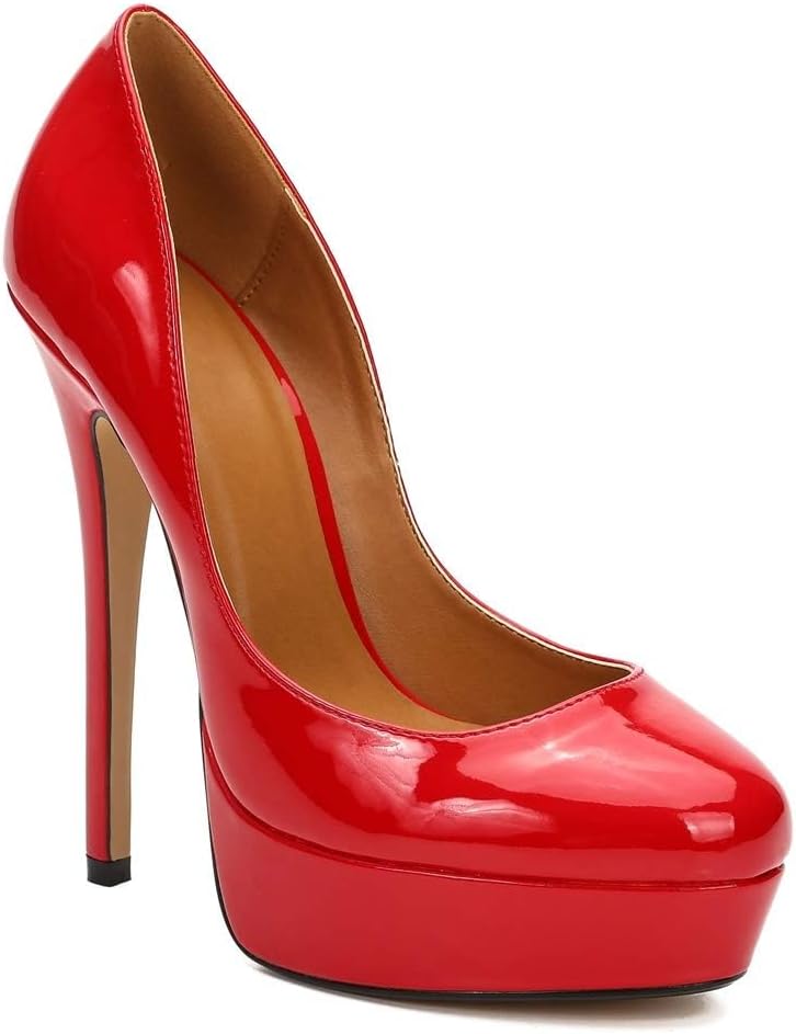 MAIERNISI JESSI Unisex Men's Women's Platform Pumps, Stiletto High Heels, Party Dress Shoes - Image 4
