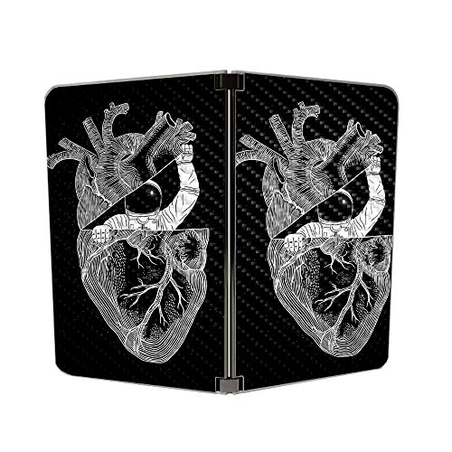 Image of MIGHTY SKINS MightySkins Carbon Fiber Skin for Microsoft Surface Duo - My Space | Protective, Durable Textured Carbon Fiber Finish | Easy to Apply, Remove, and Change Styles | Made in The USA