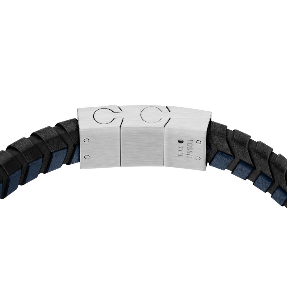 Fossil Herren mehrfarbiges Lederarmband, JF04985040
