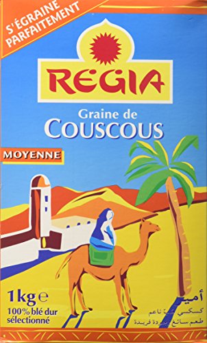 Regia de Couscous Moyenne L'Étui 1Kg graine - Lot de 2 Cover