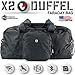 Mission Darkness X2 Faraday Duffel Bag + Detachable MOLLE Faraday Pouch // RF Shielding for Large Electronics & Mobile Devices // Used for Law Enforcement & Military Forensics + Data Privacy