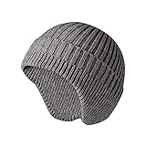Gorro Beanie de Lana Merina para Hombre y Mujer Suave y Elástico Hombres Cozy Invierno Gorra de Punto tartán Beanie Universal Cálido de Punto de esquí Beanie Hat cráneo Slouchy Gorra Sombrero