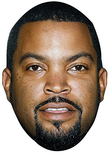 Image of FoxyPrinting ICE CUBE JB Actor Movie Tv Celebrity Cardboard Party Face Mask Fancy Dress
