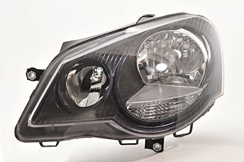 Johns Faro alogeno anteriore per VW Polo 02 9N 05-12 Set di lampadine L R