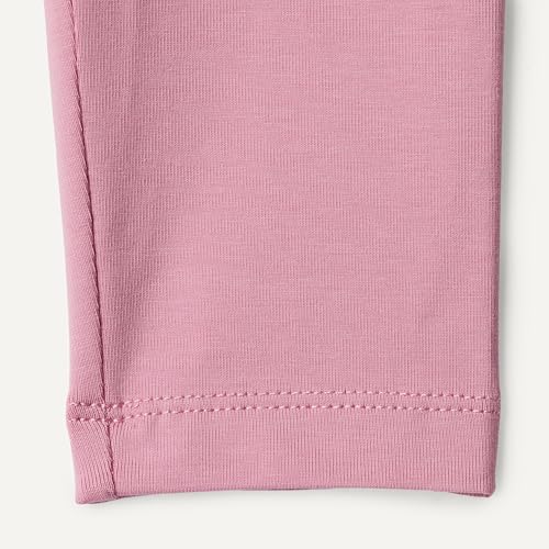 Image of Amazon Essentials Girls' Cotton Stretch Leggings, Multipacks