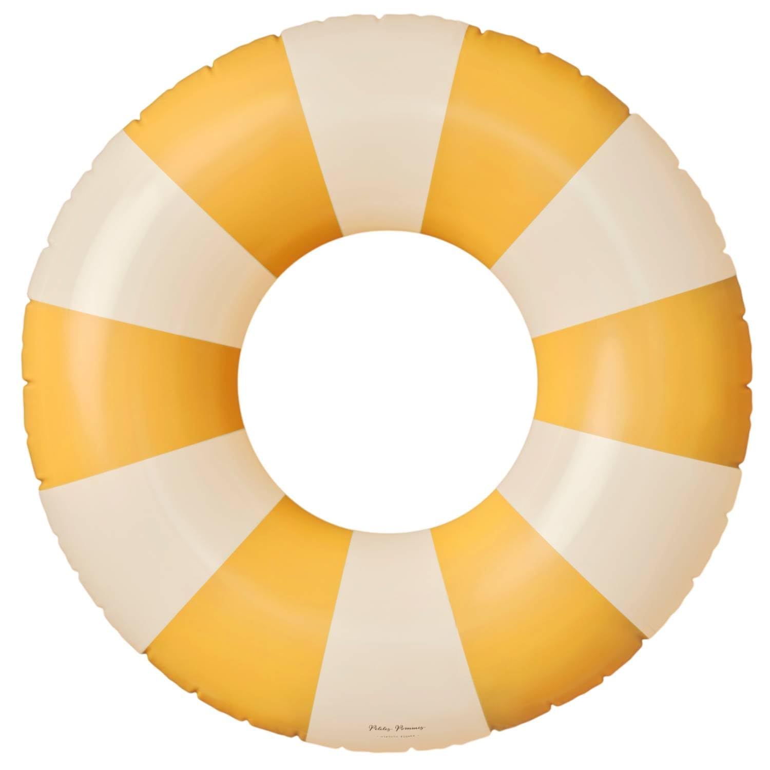 Petites Pommes Striped Pool Floats for Teens & Adults 12+ Yrs, Sunset — image 1