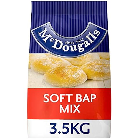 McDougalls Soft Bap Bread Mix - 1x3.5kg Cover
