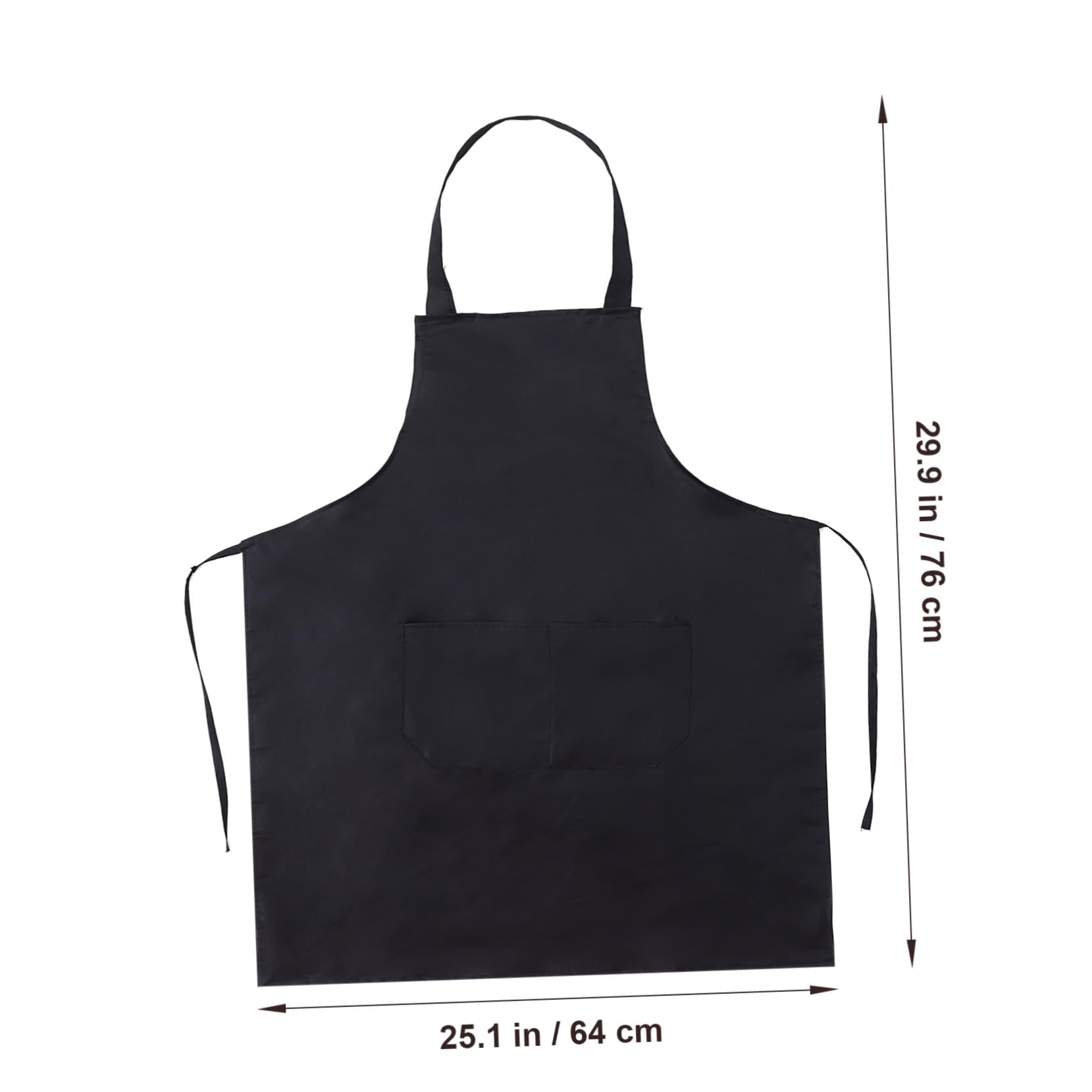 Baluue 12piezas Delantales De Cocina Unisex Con Bolsillo Delantales Para Chefs Estilistas y Diseño Cómodo y Para Cocinar