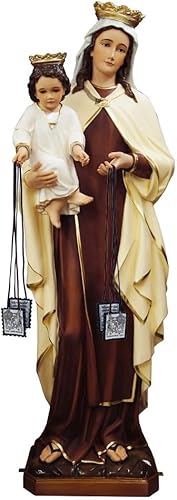 Miniatura 6 de Escapularios Católicos, Escapulario Marrón de Nuestra Señora del Monte Carmelo, Escapularios Católicos Escapularios Católicos Regalo Católico para