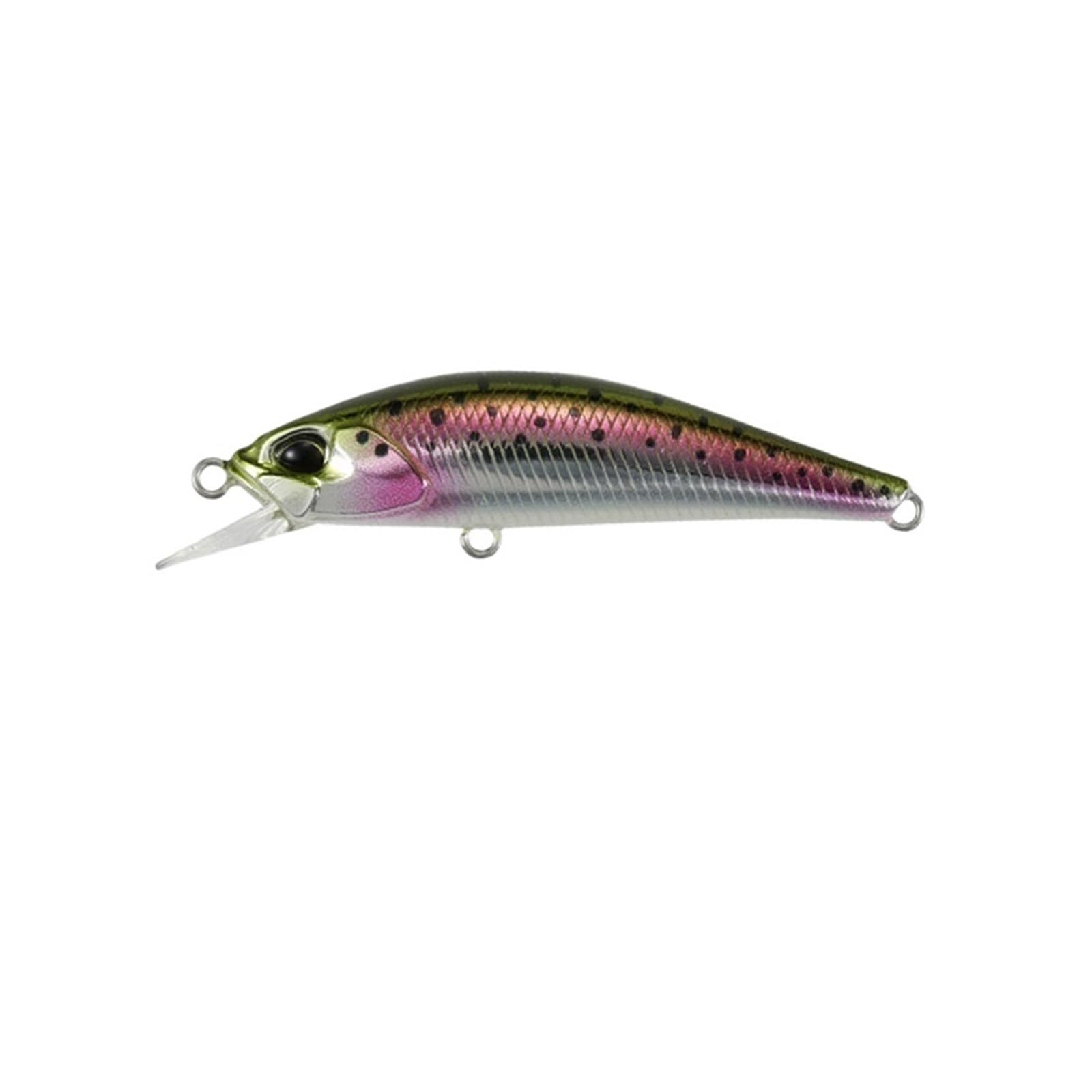 Señuelos de Pesca, 3D Eyes Señuelo De Pesca Suave 9 unids/set 5cm fregadero pececillo cebo Pesca señuelo cuentas lubina plástico biónico duro Artificial Pesca aparejos perca trucha Wobbler Kit