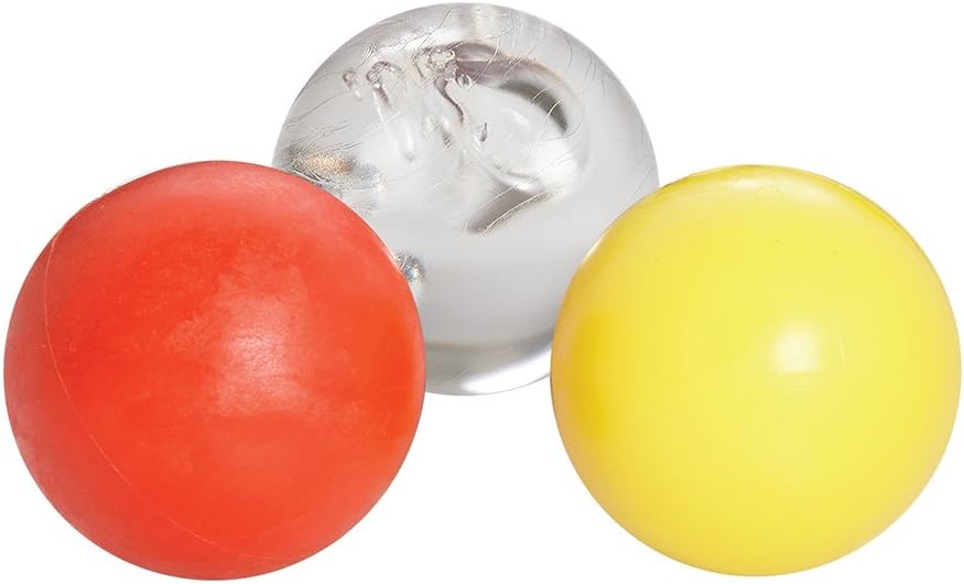 CCM Sniper's Edge Stickhandling Hockey Ball Set - Ice, Skillz, Speed Pack