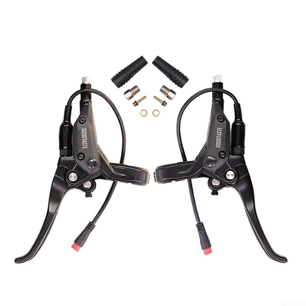 SPORTARC Goodtaste GT03 Maniglia di spegnimento con olio per freno E-Bike a 2 pin, maniglia freno impermeabile