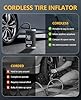 Aneson Tire Inflator Portable Air Compressor, 2X Fast Air Pump with Digital Gauge 150 PSI, Auto Shutoff for Roadside Inflation, Daily Car Care, Motorcycles, Bikes, and Sports Ball, One-Click Start #4