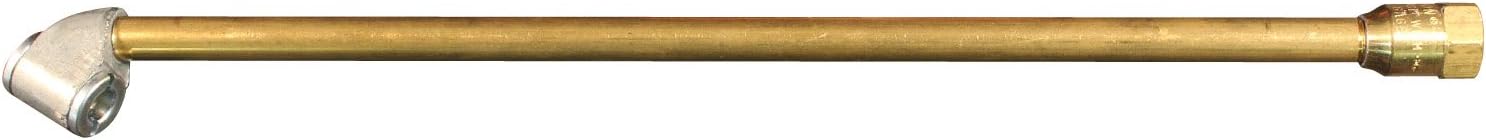 Milton Dual-Head Air Chuck, Twelve Inch 1/4 FNPT, Tire Air Chuck for Tire Inflator Gauge and Air Compressor, S-690-12