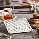 Ibili Toaster für Gasherd, verzinntes Eisen, 20 x 20 cm, Silber/Schwarz