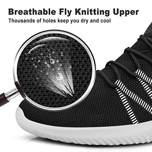 Image of Feethit Mens Slip On Running Shoes Breathable Lightweight Comfortable Fashion Non Slip Sneakers for Men