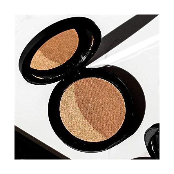 Glo Skin Beauty Bronzer Pressed Powder (Sunkiss) - Mineral Based Makeup Adds Warmth and Natural Contour for a Sun-Kissed Glow