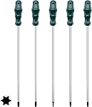 Extra Long Torx Screwdrivers Set, 5pcs 12in Magnetic Torx Screwdrivers Set, T15 - T30 (T15,T20,T25,T27,T30) Magnetic Torx Driver Star Screwdrivers Set, Long Long Star Screwdrivers Set