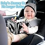 Cawgug Black and White High Contrast Soft Book for Babies 0-12 Months - Early Education Infant Tummy Time and Sensory Toys, Montessori Cloth Book Activities - Image 5