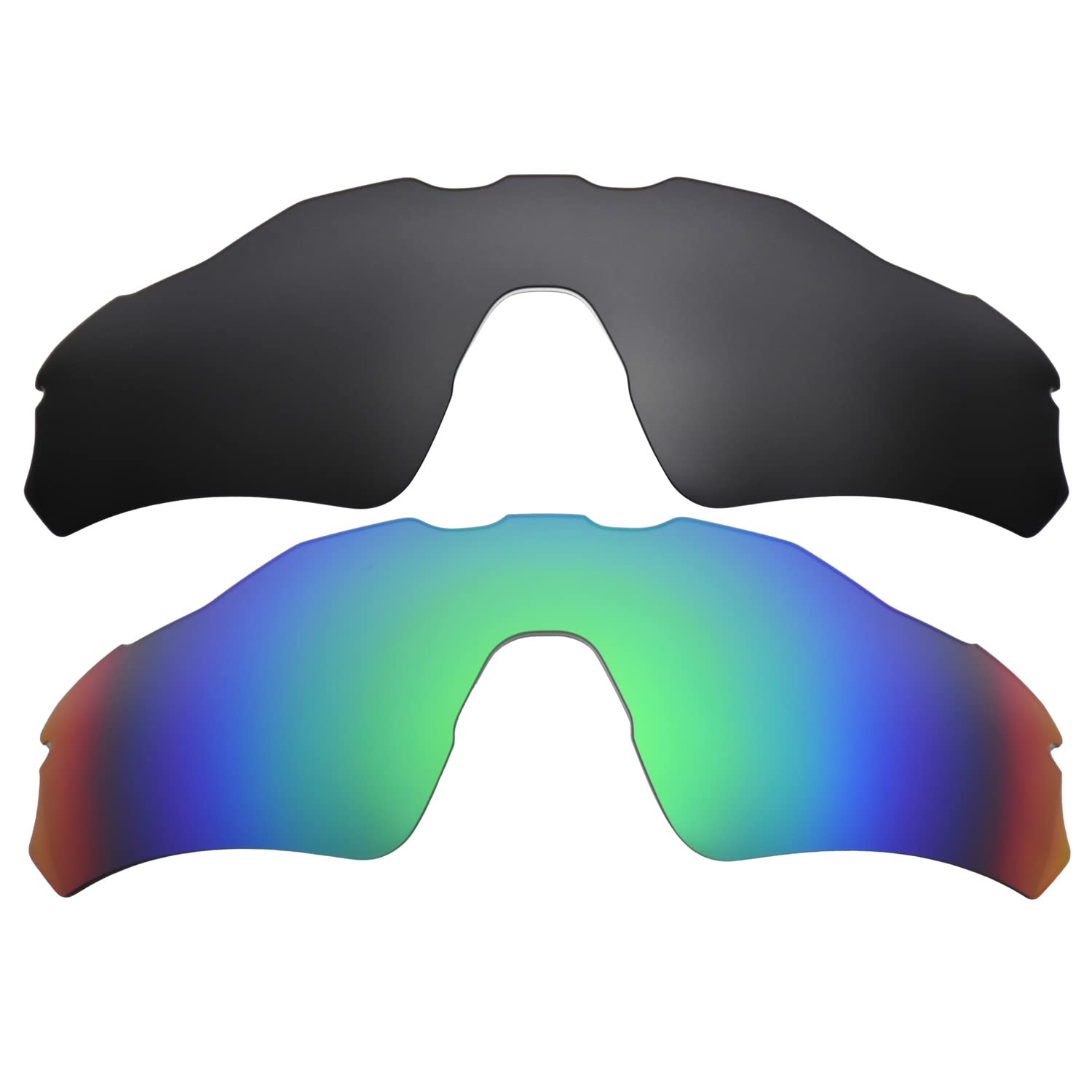 Objectifs Oakley Radar EV Path interchangeables noir vert pour lunettes de sport - 7