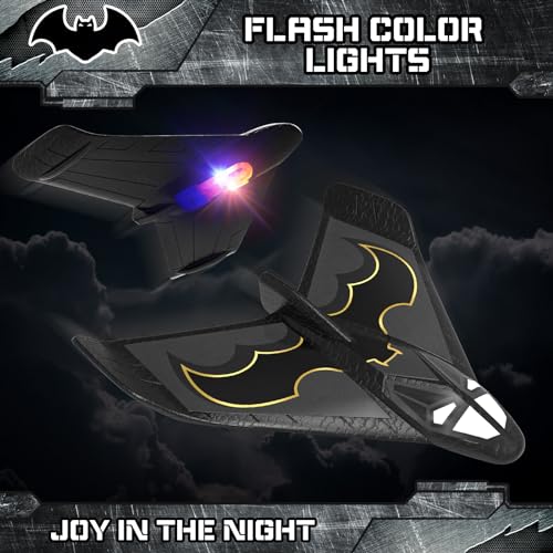 image for Fuwidvia 6 Pack Airplane Launcher Toys, LED Foam Airplane Toys for Kid